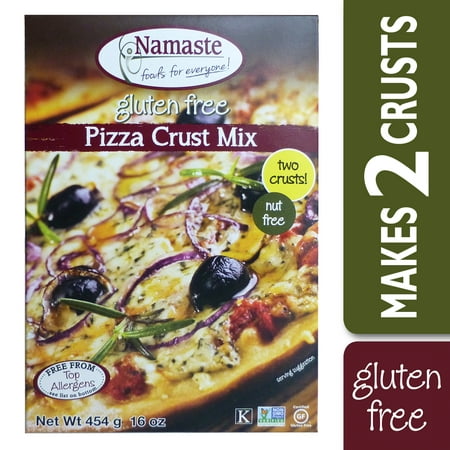 Namaste Foods Gluten Free Pizza Crust Mix, 16 oz (Best Ready Made Pizza Crust)