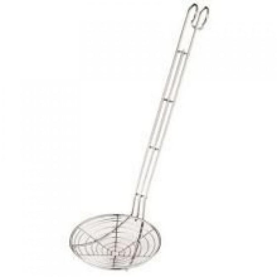 Paderno World Cuisine 7-1/8-Inch Stainless-Steel Wire Skimmer