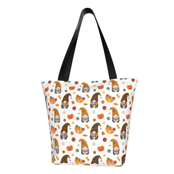 Matuu Halloween Gnomes for Women’s Casual Shoulder Tote Bag Handbag For Women Work College Travel Business Shopping
