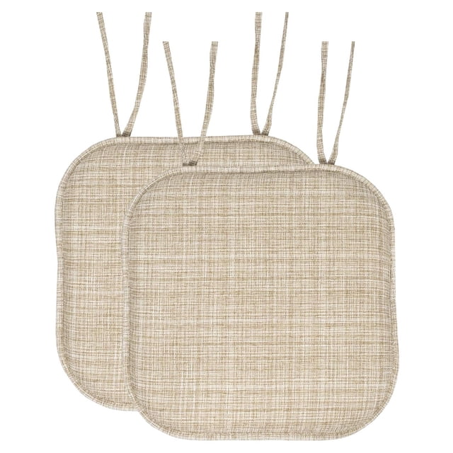 Cojín para silla Sweet Home Collection, espuma viscoelástica, 40 x 40 cm