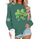 thumbnail image 5 of TaTaai Womens Long Sleeve St Patricks Sweatshirt Crewneck Casual Pullover Holiday Print Fleece Lined Loose Fit Gift, 5 of 6