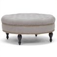 thumbnail image 1 of Pouf Palfrey en Beige, 1 of 2