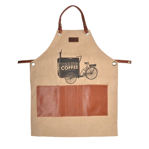 Delantales de Moda para Mujer y Hombre, Delantales de Trabajo, Delantales de Chef para Mujer y Hombre, Accesorios de Café.
