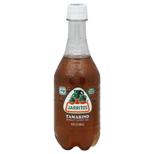Jarritos Tamarindo Soda Plastic Bottle, 16.9Ounce (Pack of 24