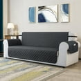 thumbnail image 1 of CHUN YI 1 Piece Sofa Couch Cover 6 Pockets with Elastic Straps Slipcover, 1 of 5
