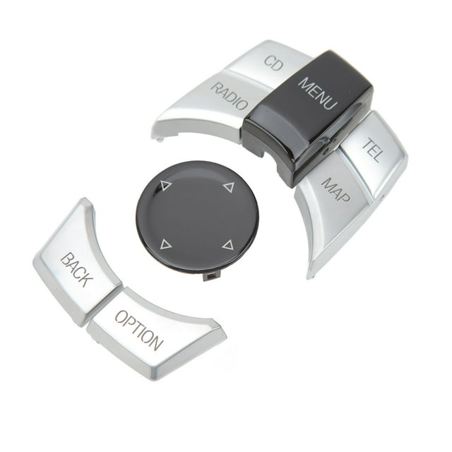 Botones multimedia centrales Bling Bling 6 uds superficie exquisita Apto para electroplata Serie 1 3 5 6