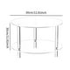 thumbnail image 4 of Portabotellas de vino,Soporte para botellas de vino,soporte para botellas de vino,estante de hierro,Mesa auxiliar redonda de acrílico,Mesa auxiliar redonda de acrílico,mesa auxiliar,mesita de, 4 of 8