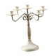 thumbnail image 3 of Candelabro de varios brazos, candelabro decorativo para mesa de comedor, cónico para club, repisa de Halloween Blanco con 5 brazos, 3 of 8