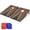 Dark, variant on GoSports 3 x 2 ft Cornhole Board Set - Portable Outdoor Toss Game for Adults & Family - Includes Set of 8 Bean Bags with Built-in Storage - Rustic