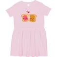 thumbnail image 3 of Inktastic Peanut Butter and Jelly Girls Toddler Dress, 3 of 5