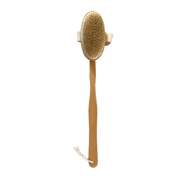 Cepillo de baño Billuyoard con mango largo cerdas extraíbles exfoliante para piel seca JJ12299-00B