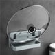 thumbnail image 2 of Matsuzay Estante para tapa de olla sin perforaciones, estante de almacenamiento para tabla de cortar multifuncional montado en la pared para cocina, Organizadores de utensilios de cocina No.2 Matsuzay HA026699-02, 2 of 3