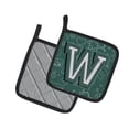 thumbnail image 2 of Carolines Treasures CJ2010-WPTHD Letter W Back to School Initial Pair of Pot Holders, 7.5HX7.5W, multicolor, 2 of 2
