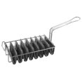 HONGDINGF Grade 8Slot Taco Basket Holds 8 Shells Deep Fryer Basket