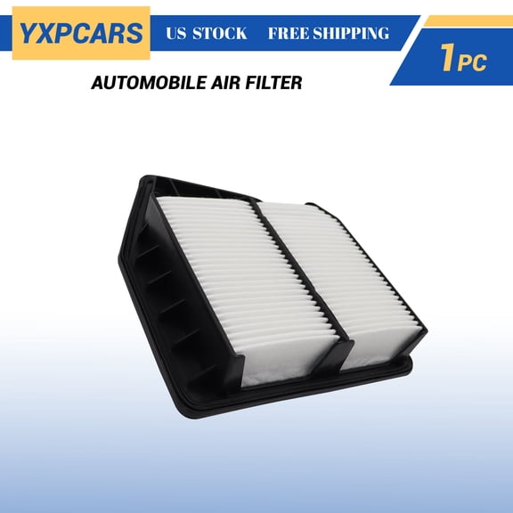 YXPCARS 1PC Engine Air Filter (CA10467), Replacement Front Engine Air Filter for Honda Accord 2008-2012 Crosstour 2012-2015 2.4L Irregular