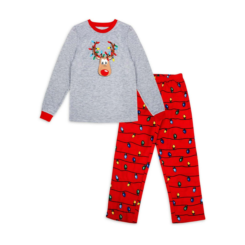 Jolly Jammies - Matching Family Christmas Pajamas Kid's Reindeer 2 ...