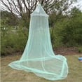 thumbnail image 1 of New Mosquito Net Canopy Insect Bed Lace Netting Mesh Princess Bedding Drape Cover, 1 of 4