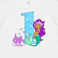 thumbnail image 4 of Inktastic First Birthday Mermaid Girls Baby T-Shirt, 4 of 5
