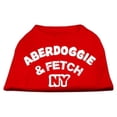 thumbnail image 1 of Aberdoggie Ny Screenprint Shirts Red Xxl (18), 1 of 1