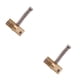 thumbnail image 3 of Injueey Monturas de puente para bajo, tornillo de montaje resistente al desgaste, montura de cuerda fija, buen sellado, accesorios para Type1 NO1, 3 of 6