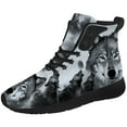 thumbnail image 5 of Aidianart Wolf High Top Sneakers Mens High Top Shoes Size 5, 5 of 5