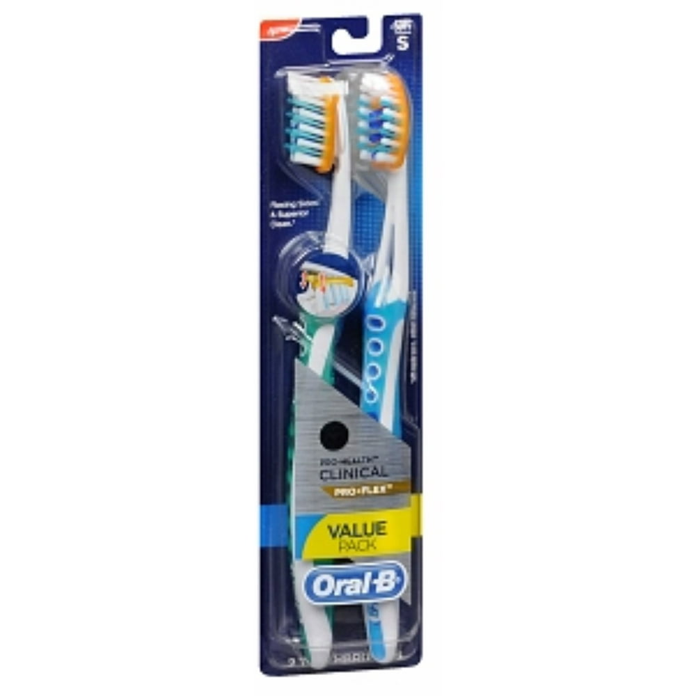OralB ProHealth Clinical ProFlex Soft Toothbrush 2 ea (Pack of 2