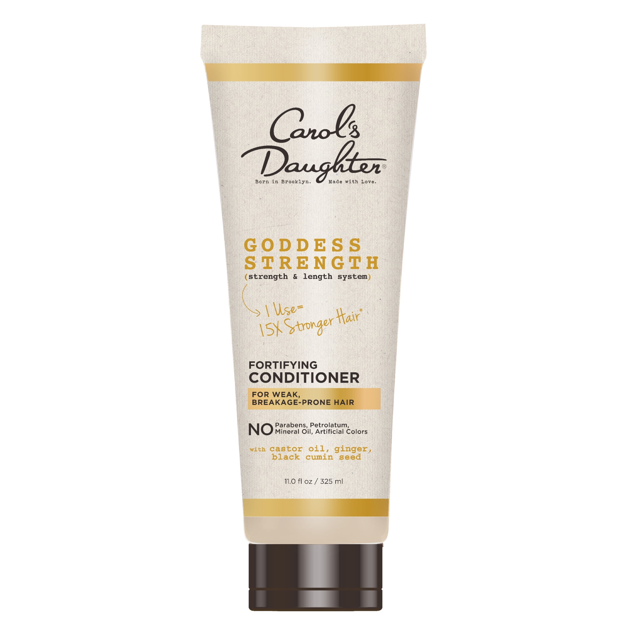 (2 pack) Carol's Daughter Goddess Strength, Repairing Split Ends Squeeze Conditioner, Castor Oil, 11 fl oz
