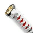 thumbnail image 4 of Samurai Sword White Red Shift Knob Shifter Alloy Katana Adapters Universal 15cm, 4 of 9