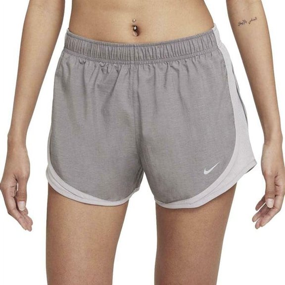 Nike Women's Dri-Fit Tempo Running Shorts CU8890-059 Gray XS
