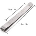 thumbnail image 2 of 18 Pack Stainless Steel Hem Sewing Clips 3 Inch Measuring Ruler Quilting Supplies for Wonder Clips Marking Clips Accessories and Marking Clips Sewing Project Qu, 2 of 4