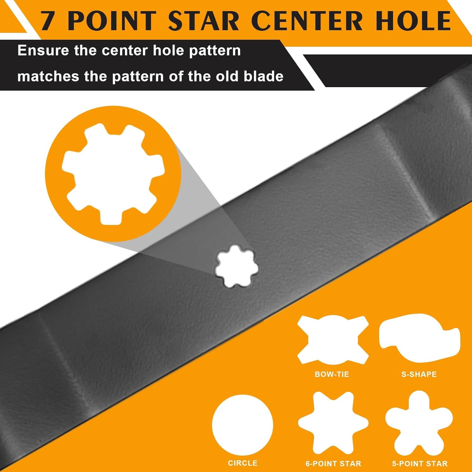 GX22151 GY20850 Gator Mulching Blades Compatible with John Dee re 42 Inch Deck D100 D110 D125 S100 S130 S240 LA100 LA105 LA120 LA135 E100 E120 Lawn Tractor Riding Mower,Toothed Mulching Blade, 2 PACK