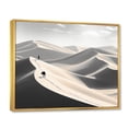 thumbnail image 2 of Designart "Desert Wanderer Camel V" Animals Floater Framed Canvas Wall Art, 2 of 7