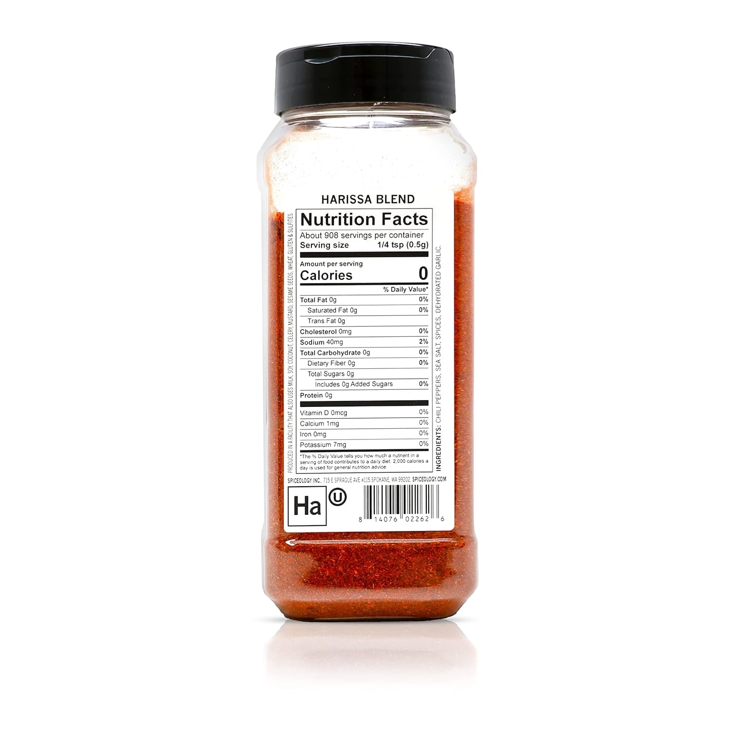 Spiceology Harissa Seasoning Spice Blend, 16 oz