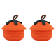 thumbnail image 1 of Cesta Calabaza Tejida Halloween Con Tapa para Aperitivos (S), 1 of 4