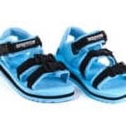 AquaJogger ExerSandals Pool Shoes in Blue/Black, Size XX-Large