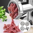 thumbnail image 3 of Accesorio duradero, procesador de alimentos, máquina , accesorios de acero inoxidable para frutas, soporte de cocina, , cosas 4 de molienda. Soledad picadora de carne eléctrica, 3 of 10