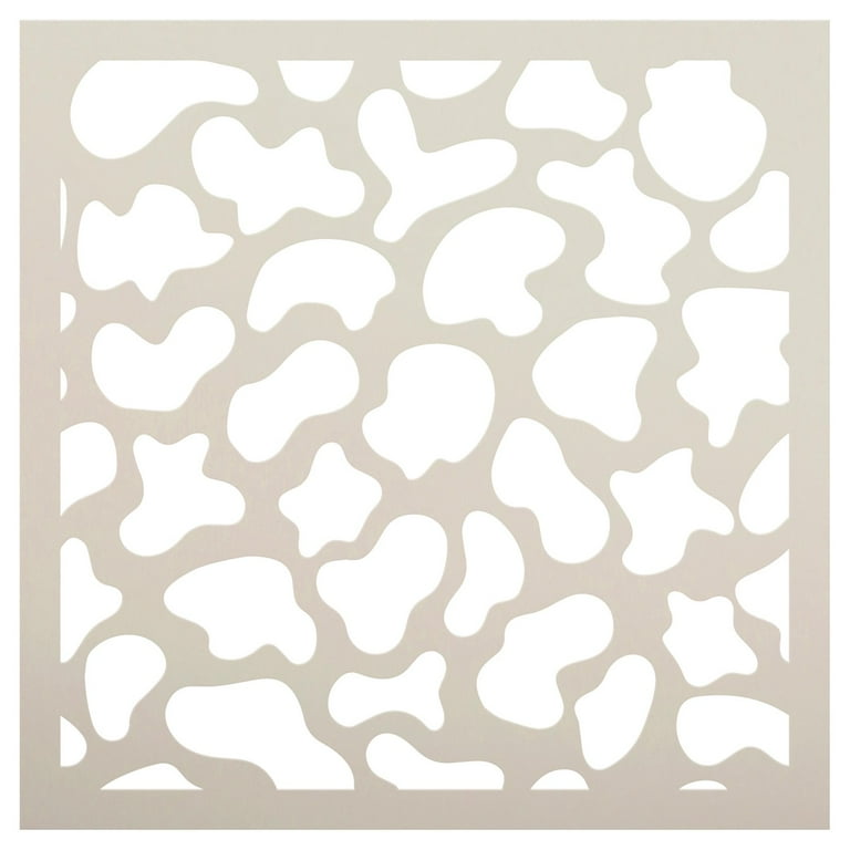 COW PATTERN VINYL PAINTING STENCIL *HIGH QUALITY* – ONE15