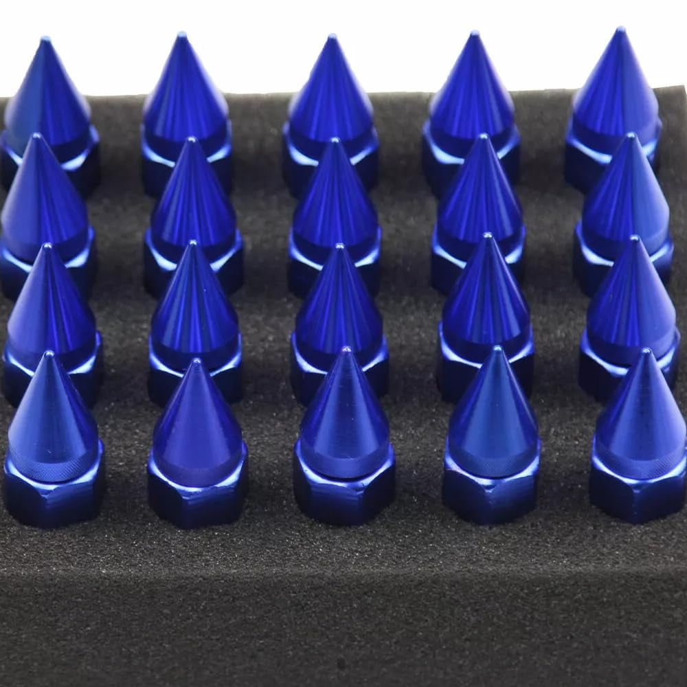 OSIAS 20PCS M12X1.5 Racing Wheel 60MM Lug Nuts With Socket Key For Honda