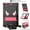 Black+Rose, variant on Allytech Case for Samsung Galaxy Tab S6 Lite 10.4" 2020/2022 Model (SM-P610/P613/P615/P619), Rugged Case with Hidden Kickstand & Adjustable Shoulder Strap, Silicon Edges Shockproof Case, Black
