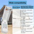 thumbnail image 3 of Garage Door Opener Keypad Replacement, Suitable for All Switch Garage Door Openers,Suitable for Model -R/-BX, 3 of 5