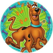 Angle View: Round Plates | Scooby-Doo Collection | Party Accessory