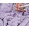thumbnail image 3 of American Soft Linen Luxury 4 Piece Washcloth Set, 100% Cotton Turkish Washrags and Washcloths, Lilac, 3 of 5