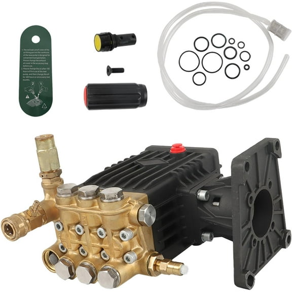 Handdo Pressure Washer Pump 1 Inch Shaft Washer Pump 4400 PSI 4 GPM