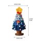 thumbnail image 3 of Adorno navideño artesanal | Miniadorno navideño pequeño y bonito | Decoración artesanal en miniatura ligera para árboles, coronas, repisas y envoltura de regalos | Un toque festivo de temporada, 3 of 5