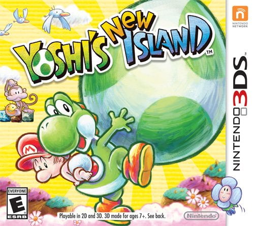 Yoshi's New Island Adventure Platform Game for Nintendo 3DS