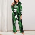 thumbnail image 2 of Sikiie St Patrick's day Print Pajamas for Women Set, Womens Pajama Sets, Lounge Sets for Women, 2pjs for Women-Small, 2 of 7