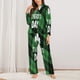 thumbnail image 2 of Balery St Patrick's day Conjunto de Pijama con Estampado para Mujer, Conjunto de Dos Piezas con Manga Larga, Ropa de Dormir Suave con Bolsillos, Pijamas Cómodos-X-Large, 2 of 7