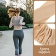 thumbnail image 5 of PBPBOX 2Pcs Elastic Khaki Elbow Brace with Breathable Fabric for Outdoor Sports, 5 of 6