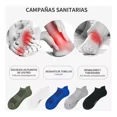 thumbnail image 3 of 5 Pares Calcetas Deportivas Short Y Calcetines Unisex Tines, 3 of 8