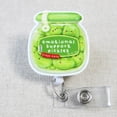 thumbnail image 2 of Emotional Support Pickles Badge Reel – Funny Pickle ID Clip for Nurses, Teachers, Mental Health Staff | Scrapheart, 2 of 6